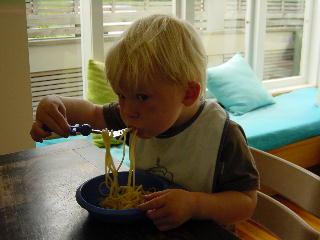 pannekoeken en spaghetti is het lekkerste wat er is