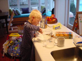 koekjes maken is erg leuk, maar ook wel een beetje moeilijk